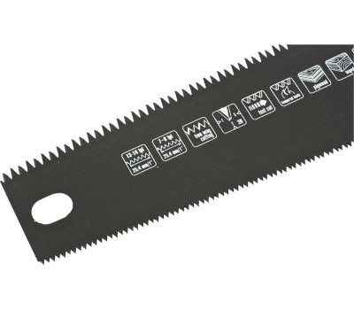 Ножовка MATRIX Ножовка по дереву UNIVERSAL, 350 мм, две рабочие кромки 13-14 TPI и 7-8 TPI, тефлоновое покрытие