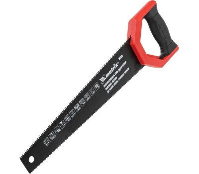 Ножовка MATRIX Ножовка по дереву UNIVERSAL, 350 мм, две рабочие кромки 13-14 TPI и 7-8 TPI, тефлоновое покрытие