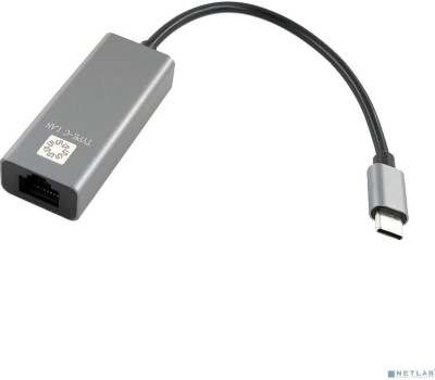 5bites Кабель-адаптер UA2C-45-16BK USB3.1 / RJ45 100MB / AL / GREY