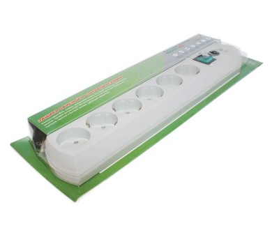 MOST RG 5м (6 розеток) белый (коробка)