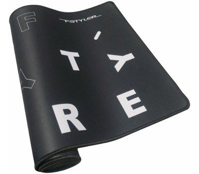 A4TECH Коврик для мыши FStyler FP75 (XL) черный/белый, ткань, 750х300х2мм [fp75 black]