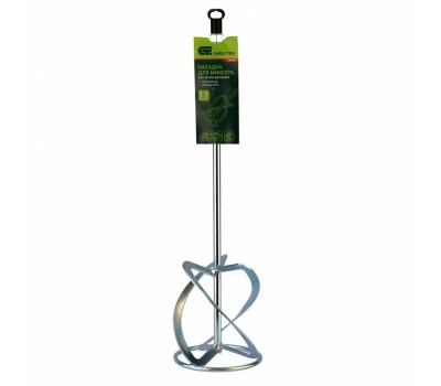 СИБРТЕХ Насадка для миксера, для легких растворов, 160 х 590 мм, оцинкованная, хвостовик резьба М14 848997