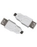 REXANT Переходник гнездо USB-A (Female)-штекер miniUSB (Male)