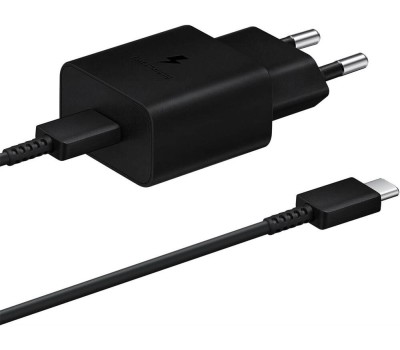 СЗУ SAMSUNG Сетевое зарядное устройство EP-T1510X, USB-C, 15Вт, 2A, черный [ep-t1510xbegru]