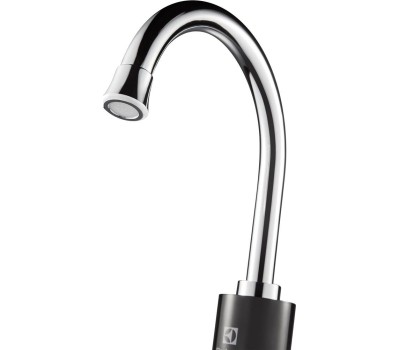 Водонагреватель проточный ELECTROLUX Водонагреватель Taptronic Black, проточный, 3.3кВт, кран, черный [нс-1246479]