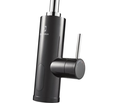 Водонагреватель проточный ELECTROLUX Водонагреватель Taptronic Black, проточный, 3.3кВт, кран, черный [нс-1246479]