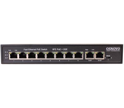 Коммутатор OSNOVO Коммутатор SW-20820(120W), неуправляемый