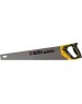 Ножовка DENZEL Ножовка по дереву, 500 мм, 9 TPI, зуб 3D, двухкомпонентная рукоятка 24147