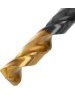 Сверло DENZEL Сверло по металлу, 9 мм, HSS-Tin, Golden Tip, 8 шт. 717221