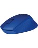 LOGITECH Мышь беспроводная M330 Silent Plus, радио, оптическая, USB, 1000dpi, синий [910-004925]
