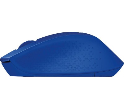 LOGITECH Мышь беспроводная M330 Silent Plus, радио, оптическая, USB, 1000dpi, синий [910-004925]