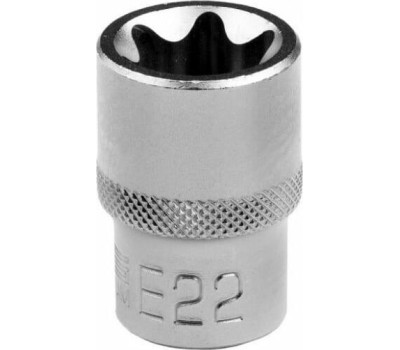 Головка торцевая STELS Головка торцевая 1/2, Е22, CrV 13875