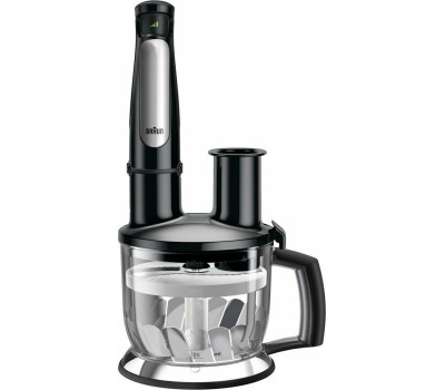 Блендер BRAUN Блендер MQ7075X, погружной, черный