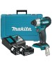 MAKITA Ударный гайковерт DTW180RFE, с двумя аккумуляторами