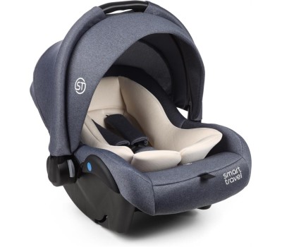 Автокресло детское SMART TRAVEL УУД First Lux гр.0+, Blue