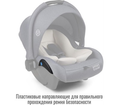 Автокресло детское SMART TRAVEL УУД First Lux гр.0+, Blue