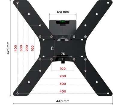 HOLDER Кронштейн для телевизора LCD-5520-B, 32-55