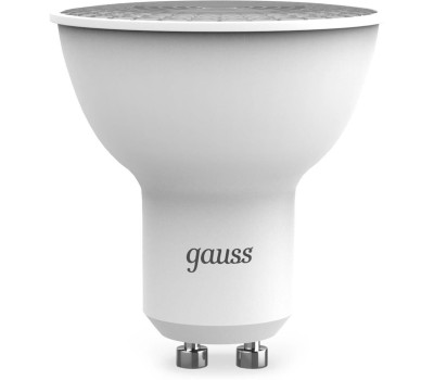 GAUSS Лампа LED GU10, рефлектор, 7Вт, 101506307, 10 шт