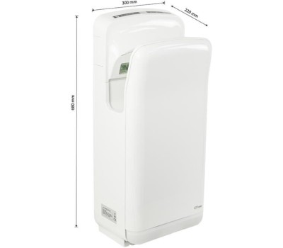 САНАКС - Сушилка для рук, скоростная, бизнес класса, цвет белый, погружная 1650Вт 6997