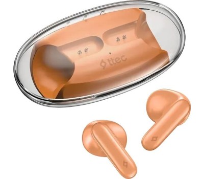 TWS наушники TTEC Беспроводные наушники AirBeat Glace TWS BT Headset. Цвет: коралловый оранжевый