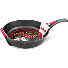 Сковорода НЕВА МЕТАЛЛ ПОСУДА L18028i а/пр литая 28см съемн/руч индукция Гранит 550000526