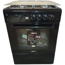 Плита газоэлектрическая VESTA Valencia VGE 6042.1245678 черная