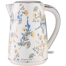Чайник электрический BRAYER BR1083YE (1,7л. металл)