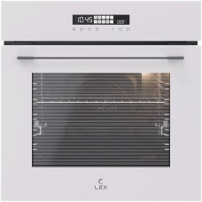 Духовой шкаф электрический LEX EDS 1000 WH белый/серебристый
