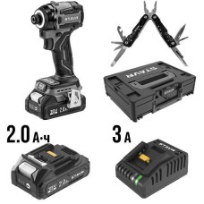 Аккумуляторный шуруповёрт STAVR SID 18BL-200V-2K