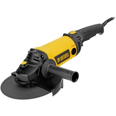 Углошлифовальная машина DENZEL Машина шлифовальная угловая AGL230-2600, 2600 Вт, 230 мм, 6600 об/мин//