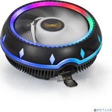 Exegate EX286156RUS Кулер ExeGate Dark Magic EE126M-PWM.RGB (Al black coating, LGA775/1150/1151/1155/1156/1200/1700/AM2/AM2+/AM3/AM3+/AM4/FM1/FM2/754/939/940,TDP100W,Fan120mm,PWM, 900-2000RPM, Hydro b