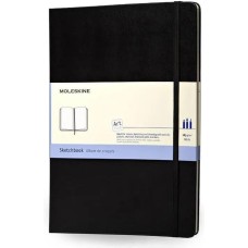 MOLESKINE Блокнот Art, 104стр, твердая обложка, черный [artqp063]