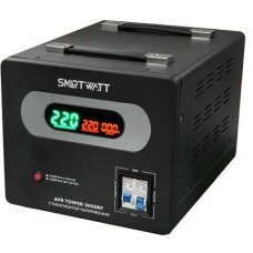 SMARTWATT Стабилизатор напряжения AVR Tower 3000RF черный [4512020370007]