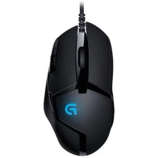 LOGITECH Мышь игровая G402 Hyperion Fury черная, лазерная, 4000dpi, USB, 2м, 8 кнопок, подсветка, под правую руку