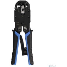 Exegate EX293155RUS Инструмент ExeGate EX-T2008R для обжима RJ-45, RJ-11/12 с храповым механизмом (прямой ход обжимки)