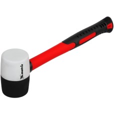 Киянка MATRIX Киянка резиновая, 225 г, черно-белая резина, фибергласовая рукоятка 11170