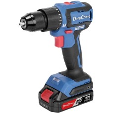 Дрель-шуруповерт DONGCHENG Ударная дрель-шуруповерт DCJZ2040i13, 2Ач, с двумя аккумуляторами [dcjz2040i13(type am)]