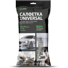 Салфетка GRASS IT-0616 Салфетка микрофибра 320 г/м 35*40 (10шт) УПАК