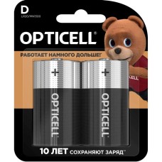 OPTICELL D Батарейка Basic LR20, 2 шт