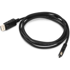 BURO Кабель аудио-видео DisplayPort (m)/HDMI (m) 1.8м. позолоч.конт. черный (BHP RET HDMI_DPP18)