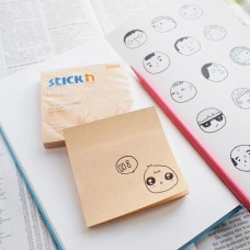 STICK`N Блок самоклеящийся бумажный 21639 76x76мм 100лист. 62г/м2 Kraft Notes