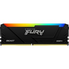 KINGSTON Память DDR4 32GB 3600MHz KF436C18BB2A/32 Fury Beast RGB RTL Gaming PC4-28800 CL18 DIMM 288-pin 1.35В single rank с радиатором Ret