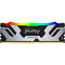 KINGSTON Память DDR5 16GB 7200MHz KF572C38RSA-16 Fury Renegade Black RGB RTL Gaming PC5-57600 CL38 DIMM 288-pin 1.45В single rank с радиатором Ret