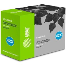 CACTUS Картридж лазерный CS-Q5942X Q5942X черный (20000стр.) для HP LJ 4250/ 4350