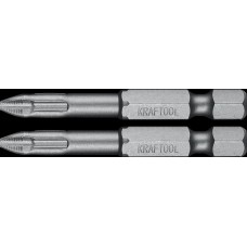KRAFTOOL X-Drive PH2, 50 мм, 2 шт, торсионные биты (26121-2-50-2)