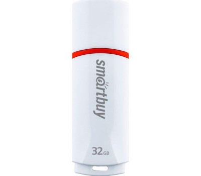 USB флеш SMARTBUY (SB32GBCRW-W) 32GB CROWN WHITE