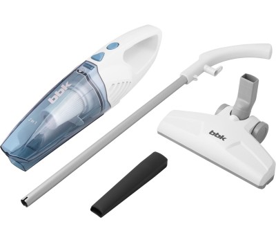 Вертикальный пылесос BBK BV2511 вертикальный белый/голубой