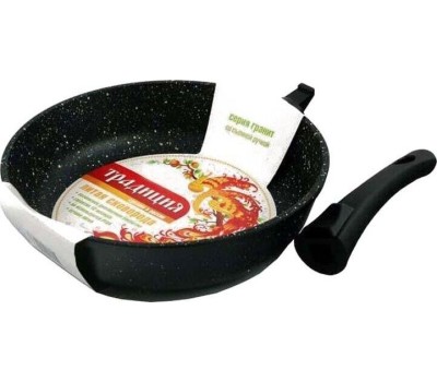 Сковорода ТРАДИЦИЯ ТГ2285 а/пр литая 28см съемн/руч Гранит