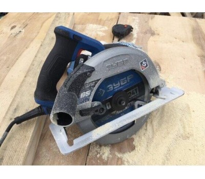 Пила дисковая ЗУБР ПДП-65 Пила дисковая, 90°-65 мм, диск 190 мм, 1600 Вт, Профессионал