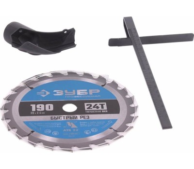 Пила дисковая ЗУБР ПДП-65 Пила дисковая, 90°-65 мм, диск 190 мм, 1600 Вт, Профессионал